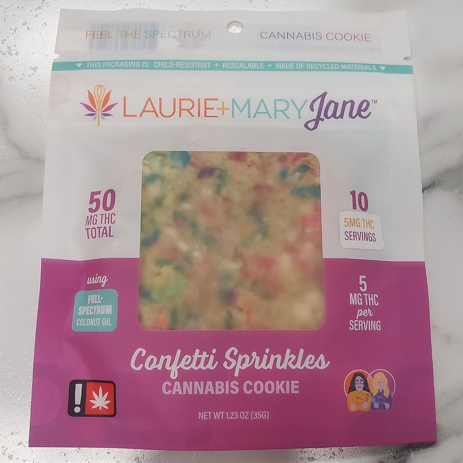 Confetti Sprinkle Cookie 50mg